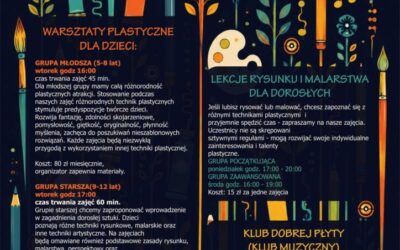 Zajęcia artystyczne w roku szkolnym 2026/27